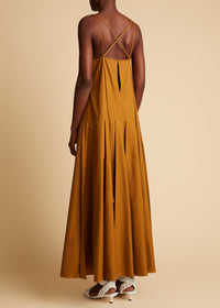 Thea dress - Khaki Brown