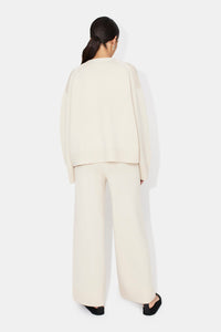 Theia Cashmere Turtle Neck - Crème