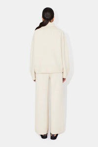 Theia Cashmere Trousers - Creme
