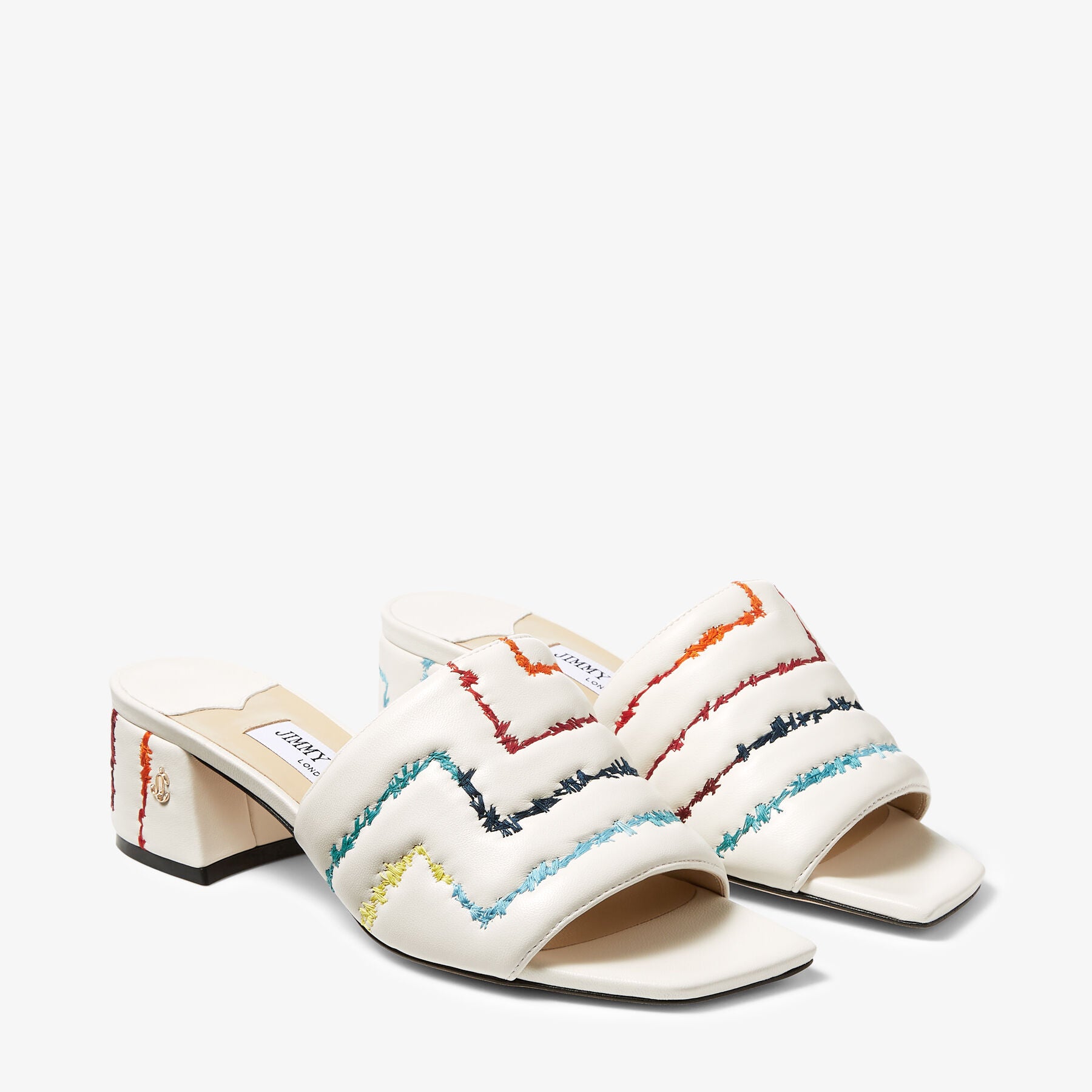 ZNO STOCK 0 / Reco 200 LATTE/MULTI Sandal THEMIS 45