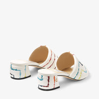 ZNO STOCK 0 / Reco 200 LATTE/MULTI Sandal THEMIS 45