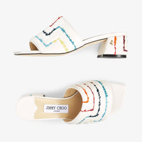 ZNO STOCK 0 / Reco 200 LATTE/MULTI Sandal THEMIS 45
