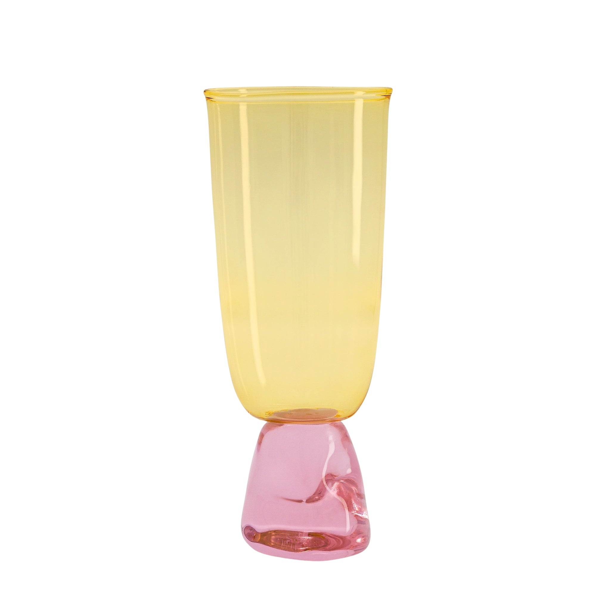 Jaune Pied Rose Verres - Jaune Pied Rose