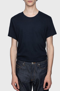 Thierry unisex short-sleeved cotton T-shirt - Ink