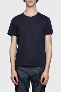 T-shirt unisexe Thierry manches courtes en coton - Encre
