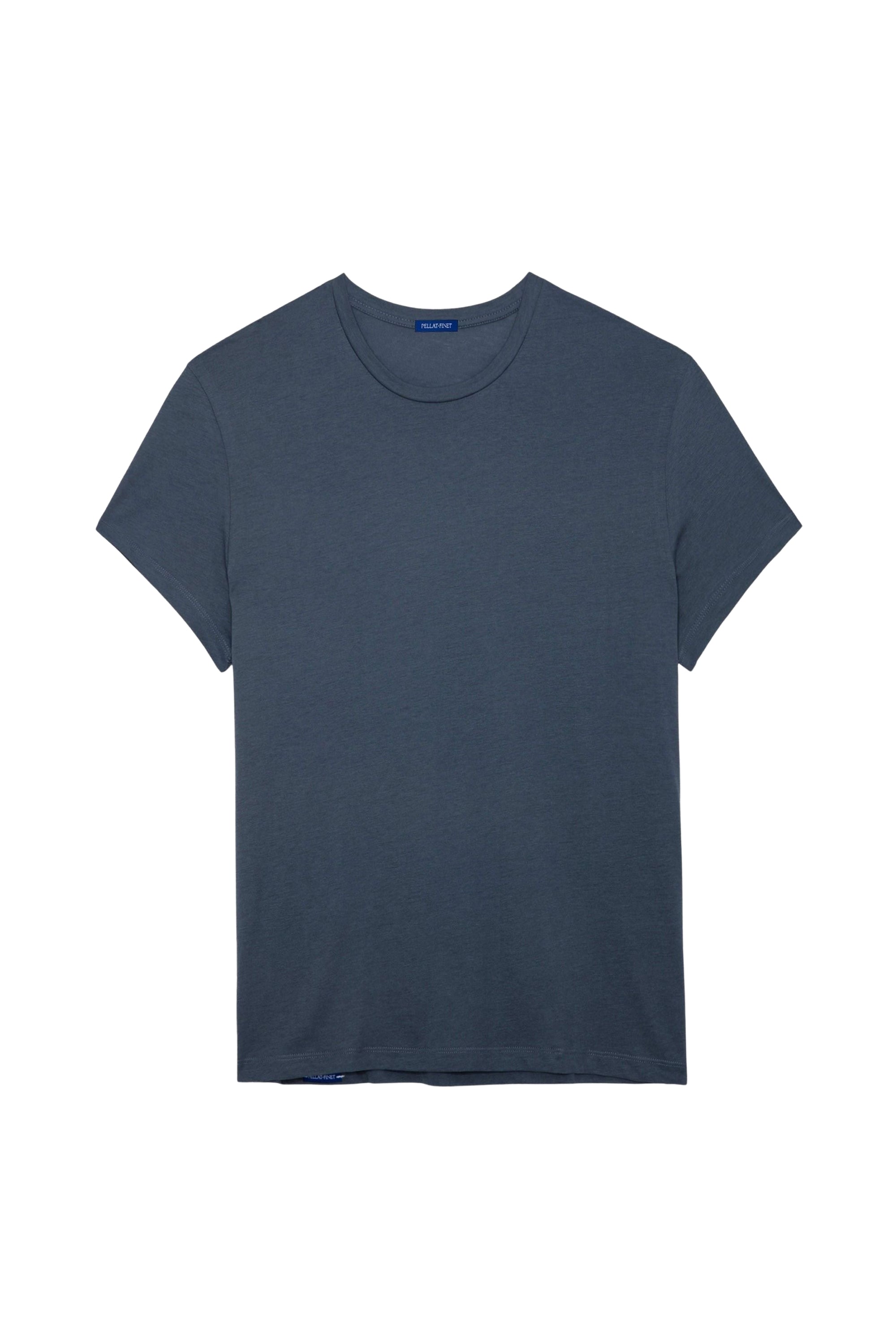 T-shirt unisexe Thierry manches courtes en coton - Ardoise