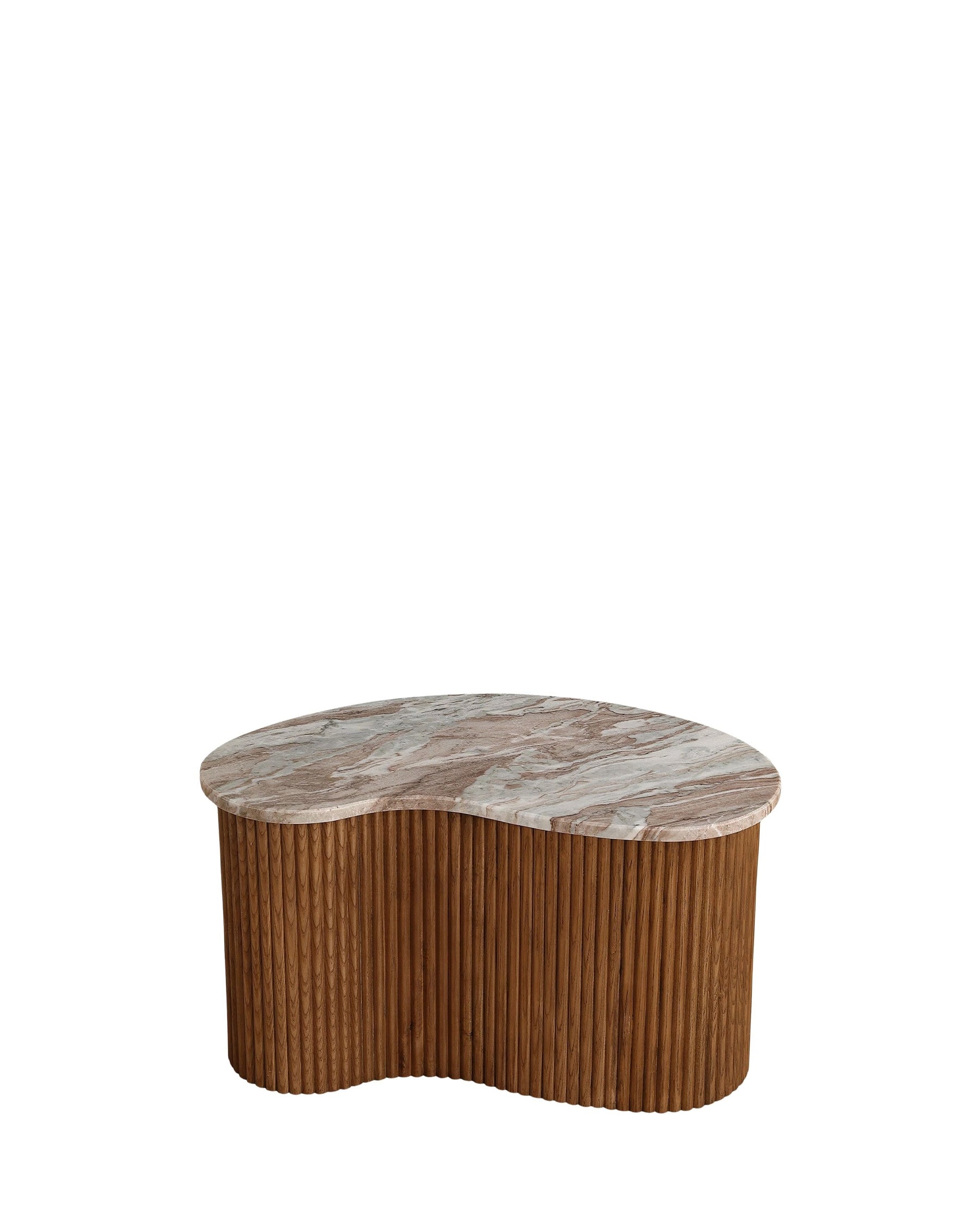 Isleta Coffee table - Marbre rouge