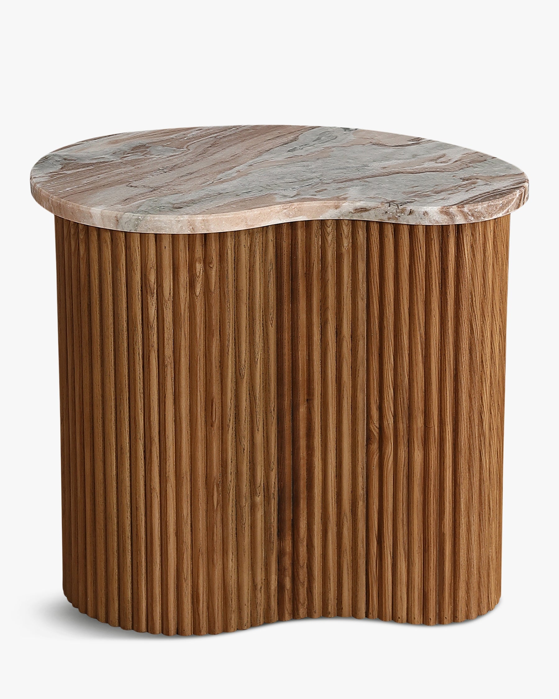 Table basse Isleta - Marbre rouge