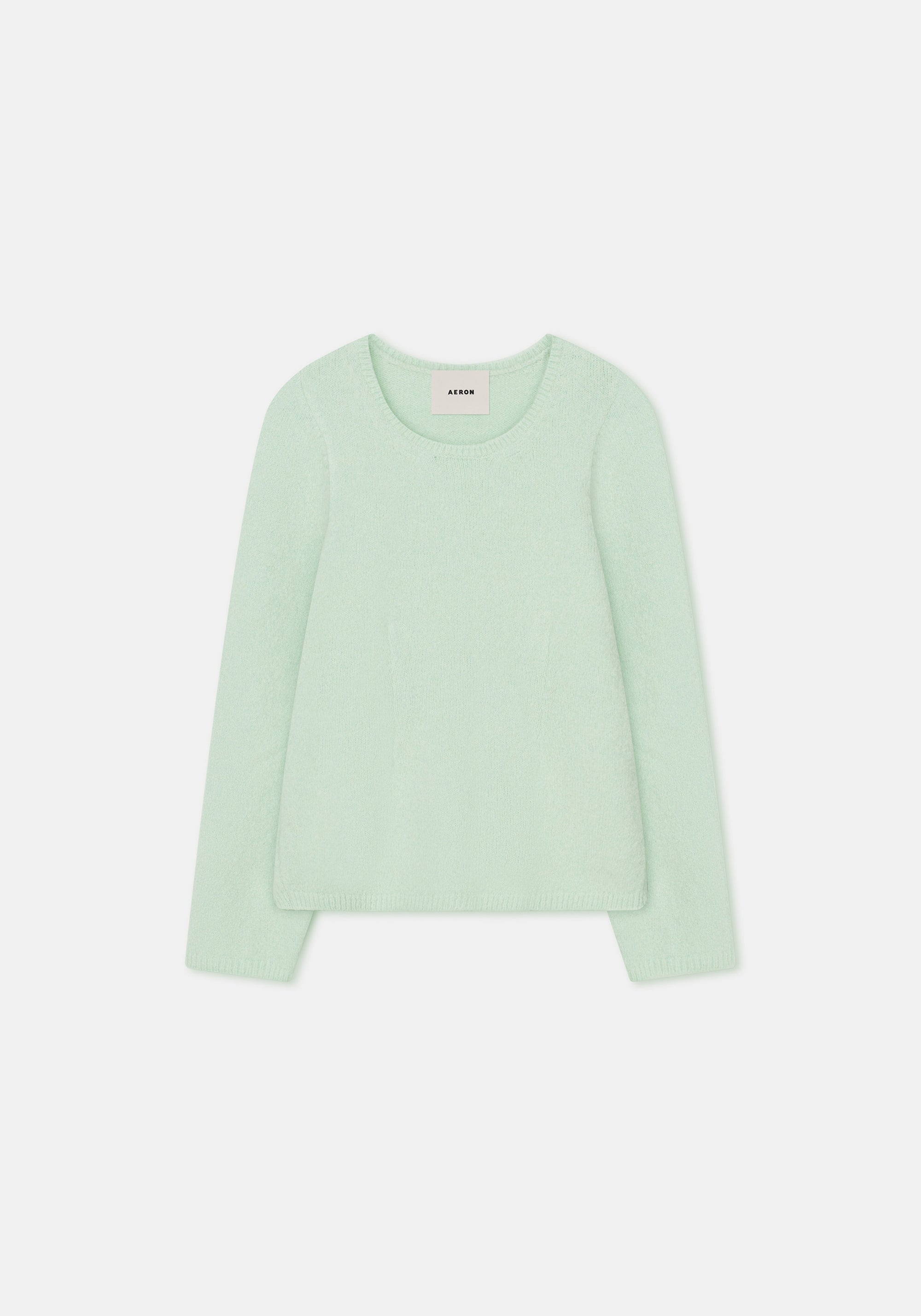 Pull Thunder oversize en laine - Aqua Glass
