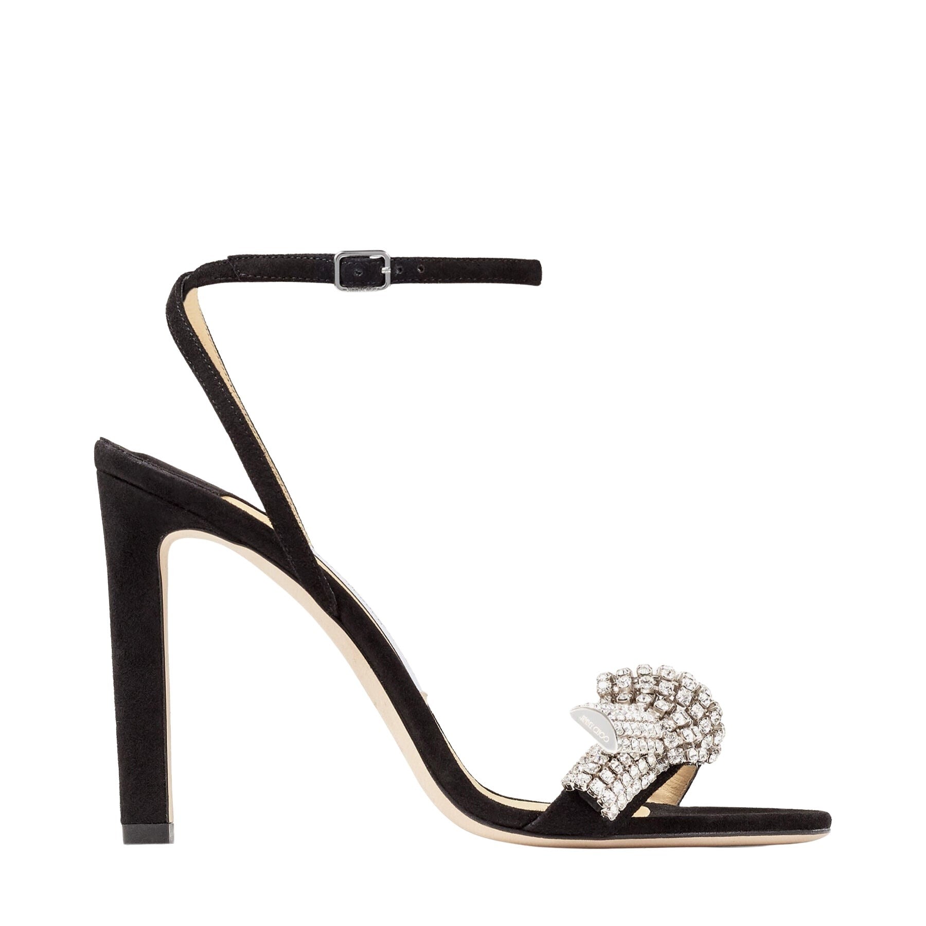 ZNO STOCK 0 DJV 0/0 0 Prix 0 / Reco 280 BLACK/CRYSTAL Sandal THYRA 100