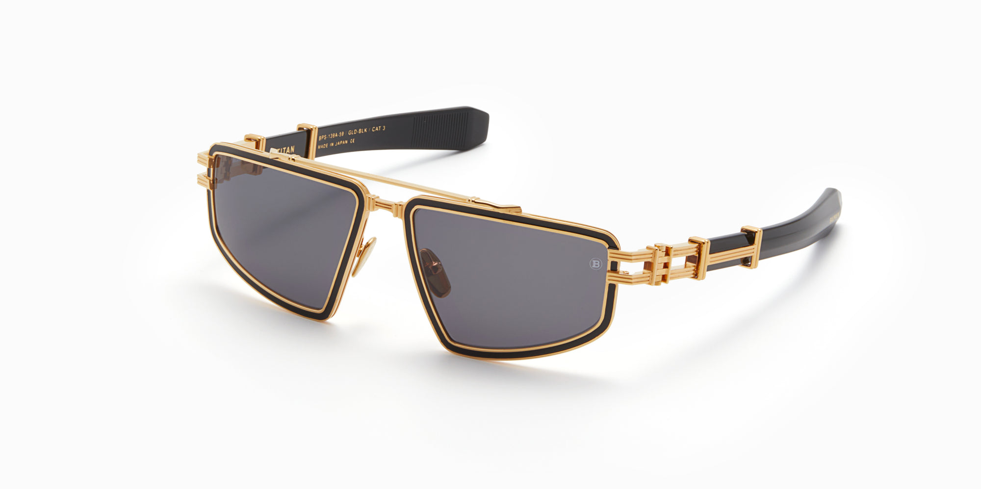 Gold Black TITAN Lunettes de soleil