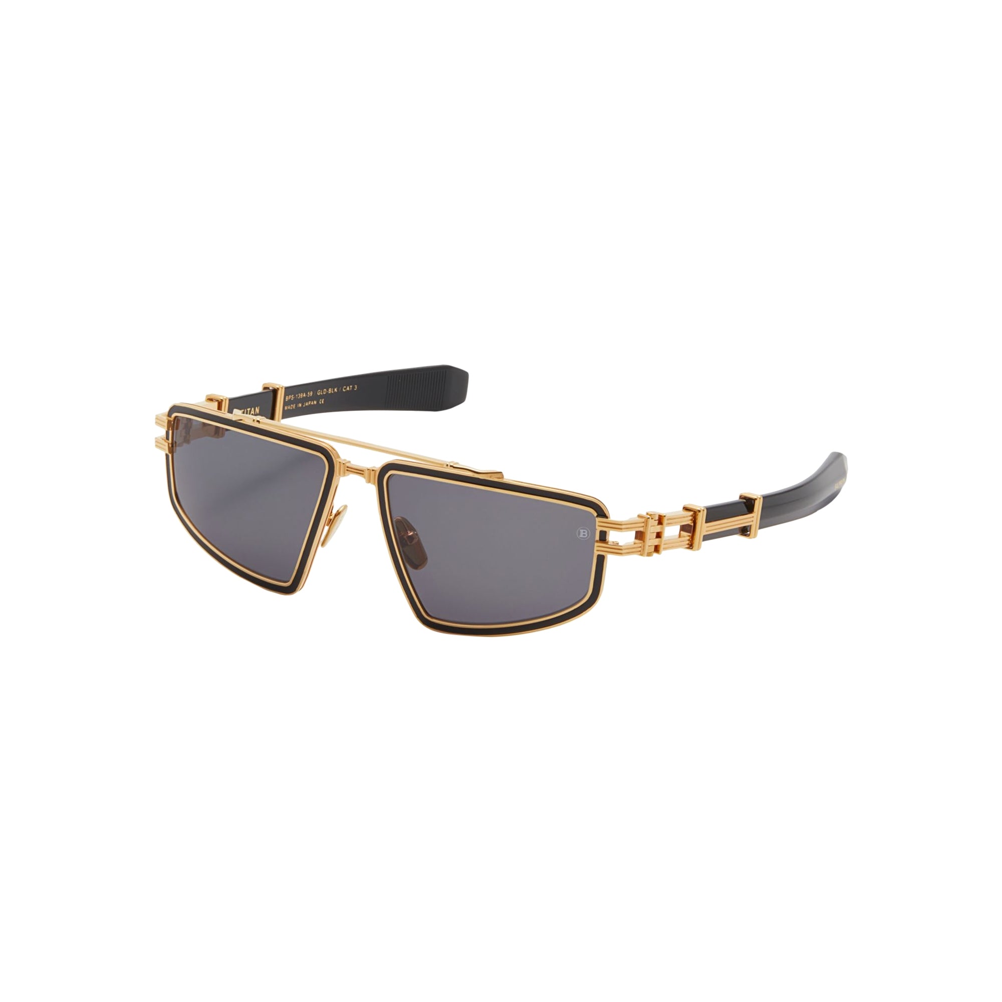 Lunettes de soleil mixtes Titan - Gold & Black