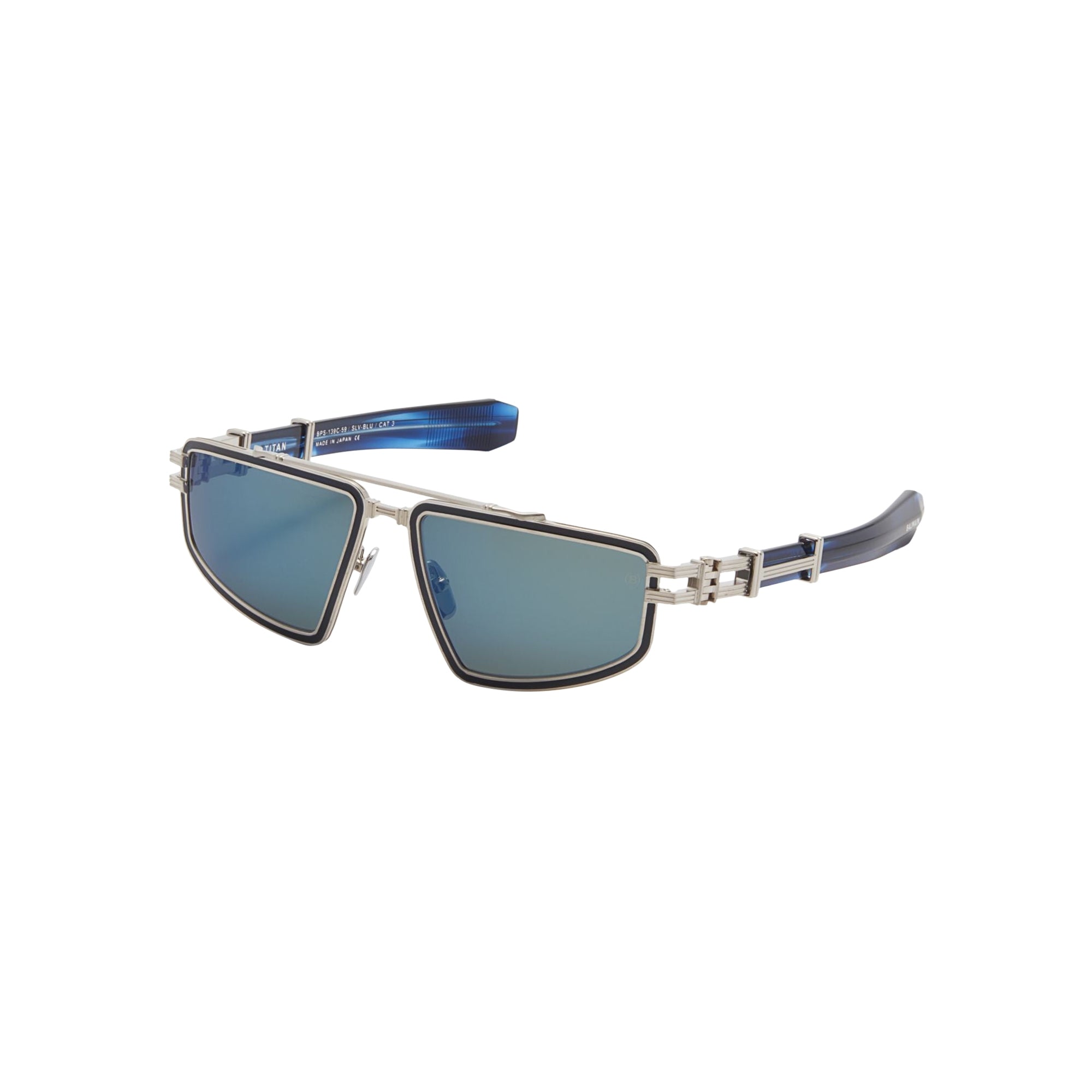Lunettes de soleil mixtes Titan - Silver & Blue