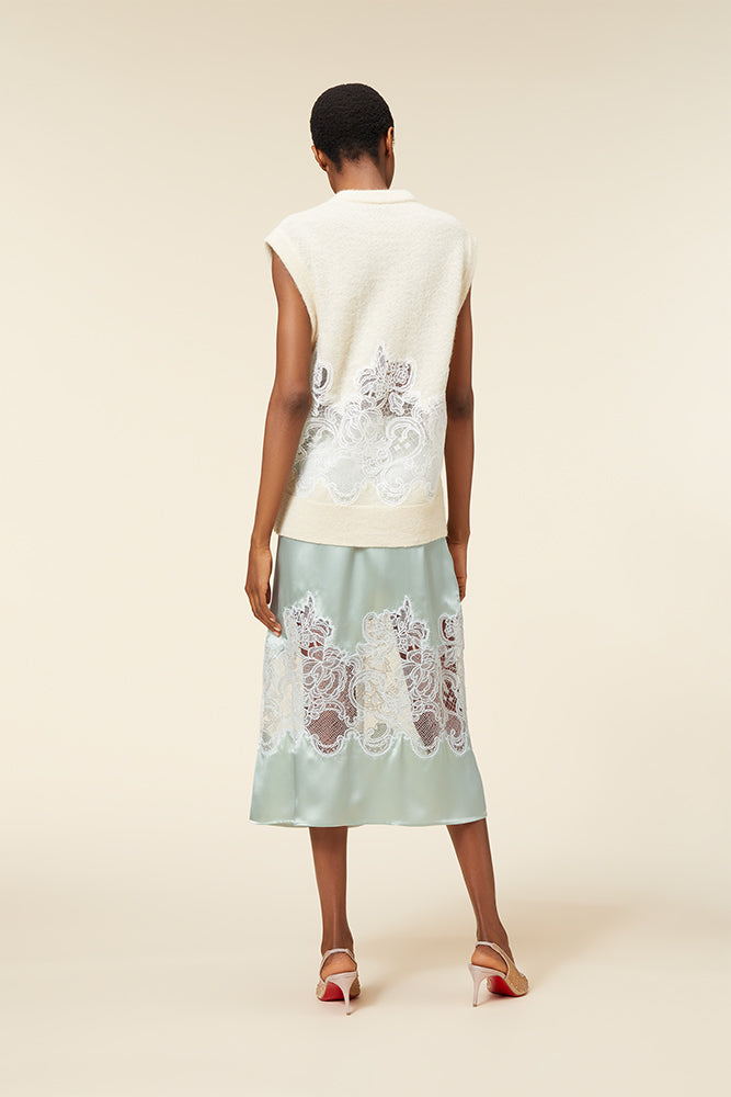 Cream / LACE SPENCER