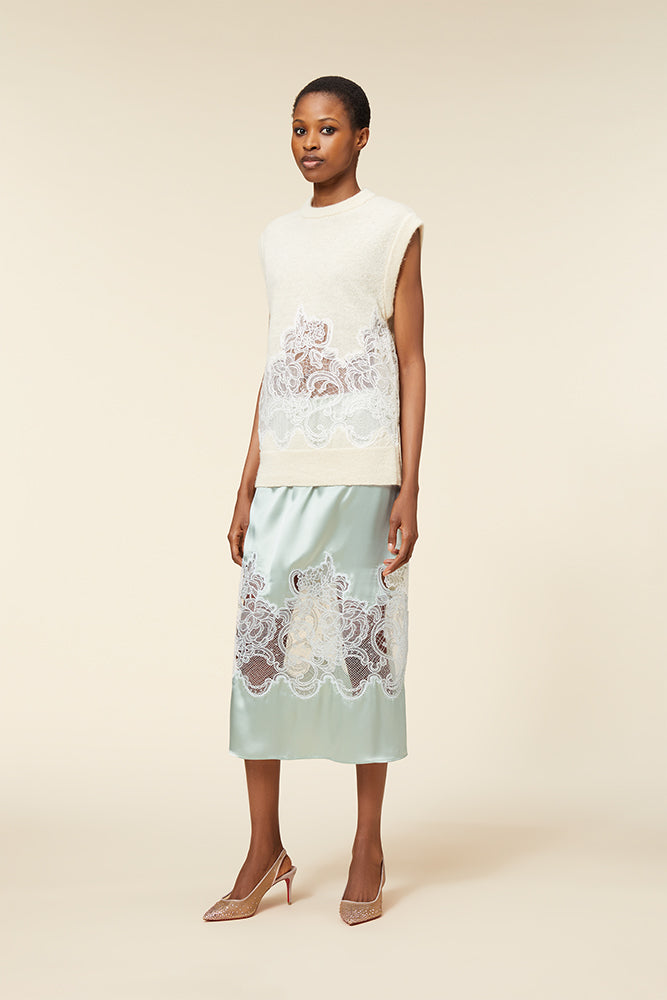 Cream / LACE SPENCER