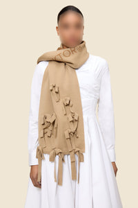 Écharpe en laine - Beige