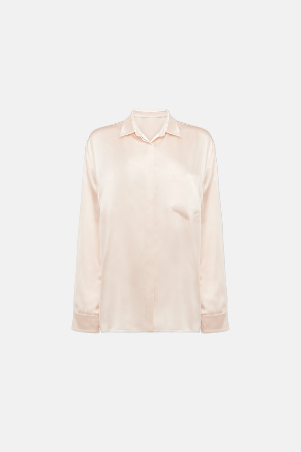 Chemise Liquid oversize - Ivory