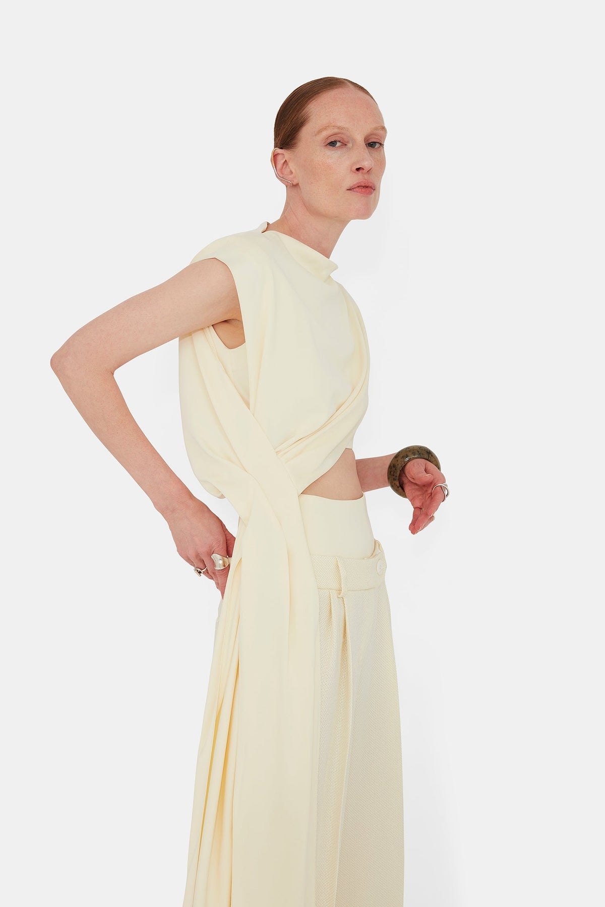 Auriga Top - Buttercream