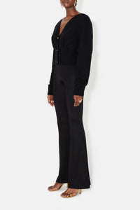 Luna Pearl Cardigan - Black