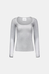 Top Corte à décolleté rond - Platinum