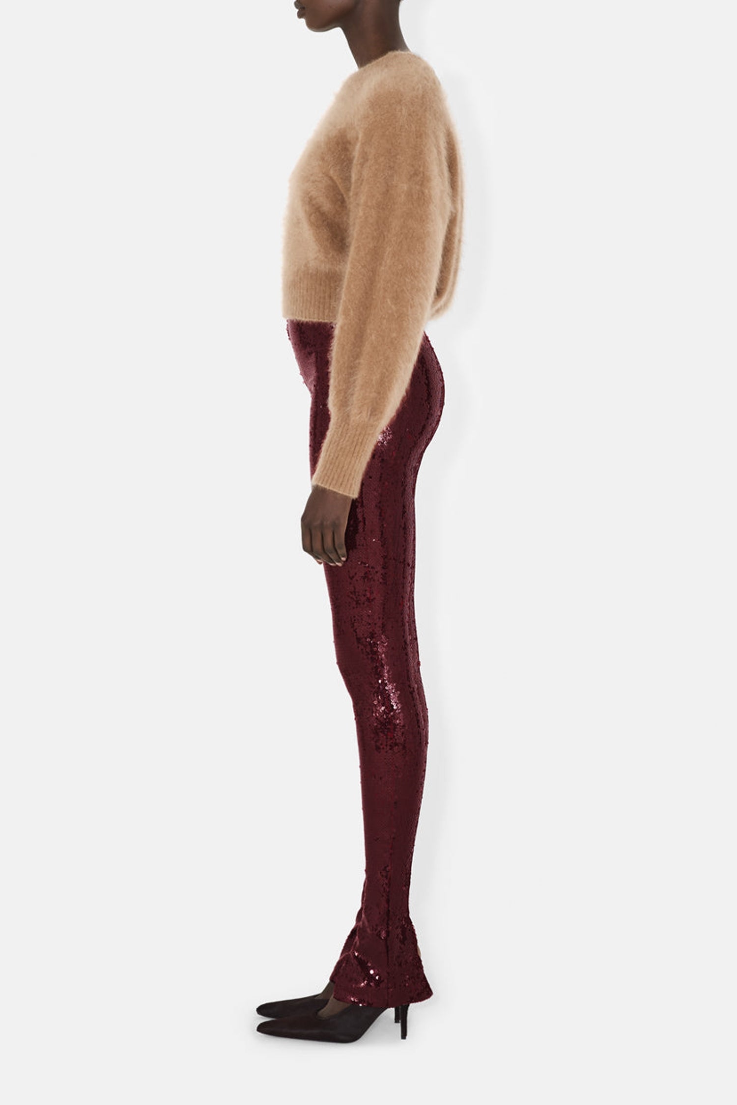 Pull Loom en cachemire - Camel