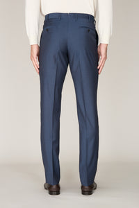 Pantalon sans pinces en laine - Ink