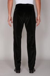 Pantalon à un pli - Black