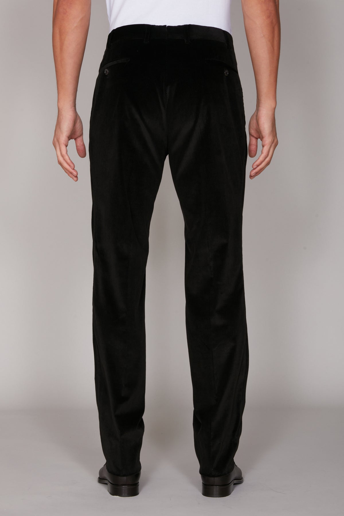 Pantalon à un pli - Black