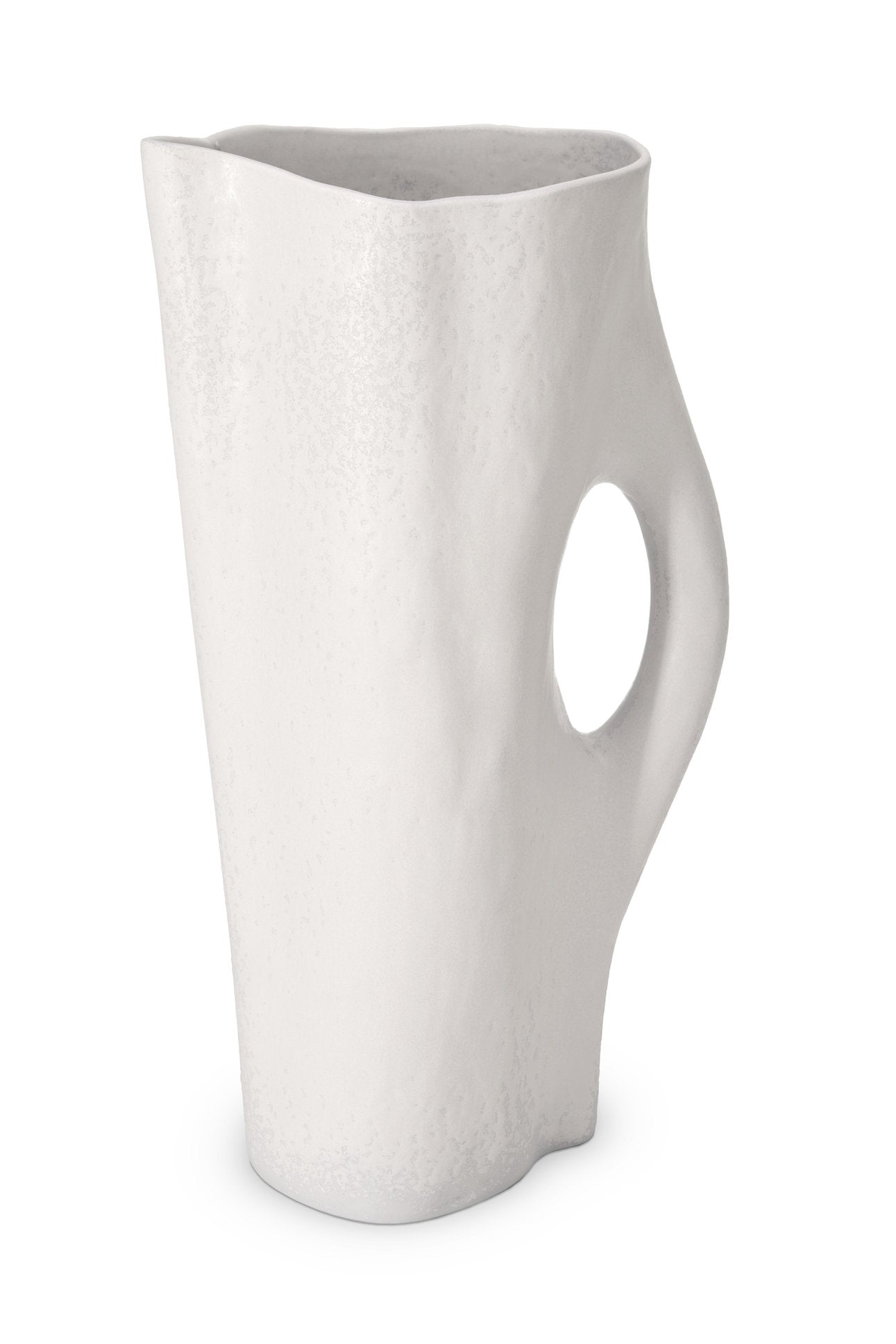 Pichet Timna en porcelaine - Blanc