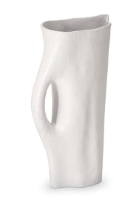 Pichet Timna en porcelaine - Blanc