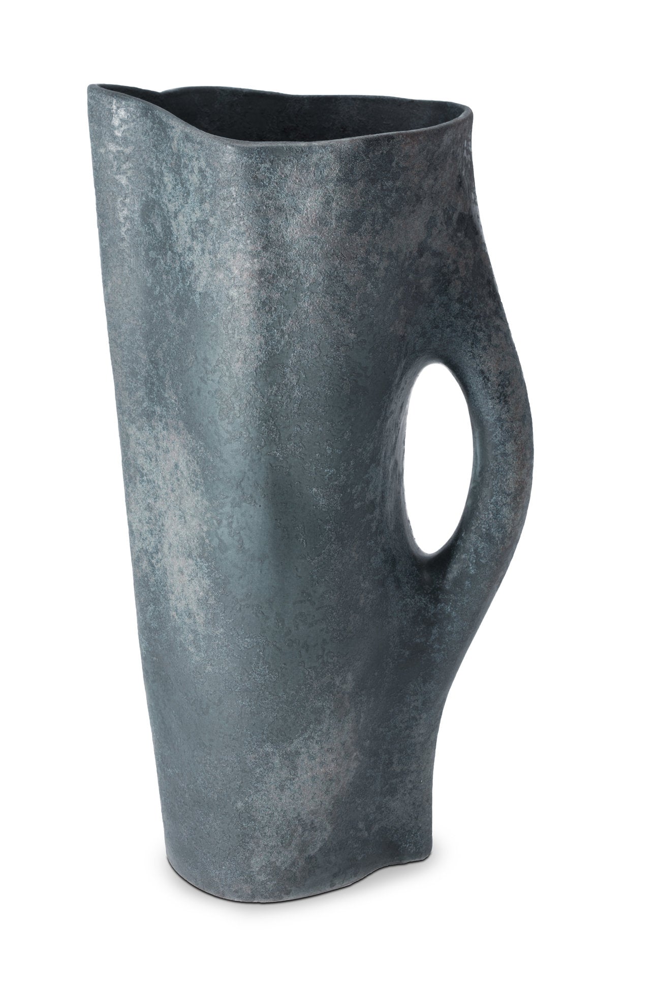 Pichet Timna en porcelaine - Fer vieilli