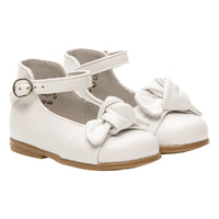 Ballerines à brides en cuir - Blanc