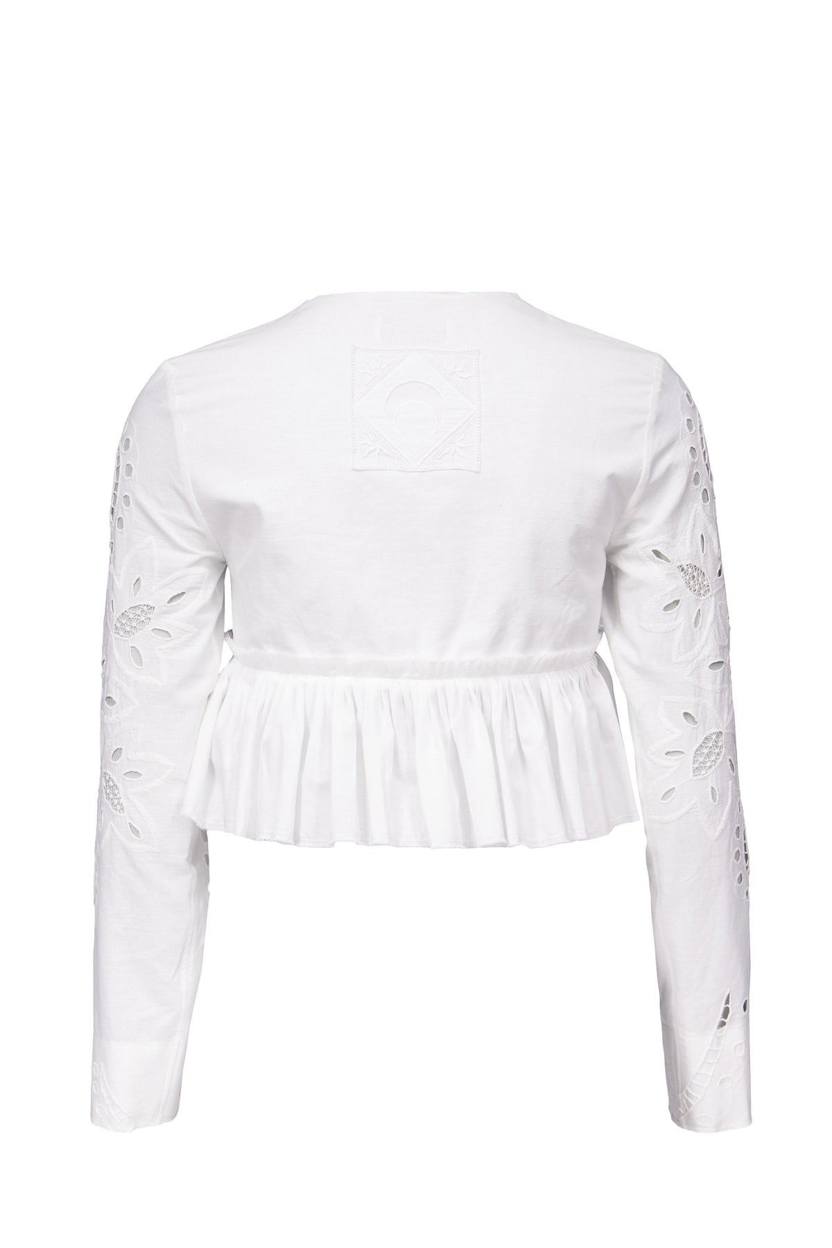 Top court Upcyclé - White