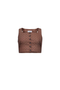 PRIX MARQUE : 95€_Brown Top - Brown