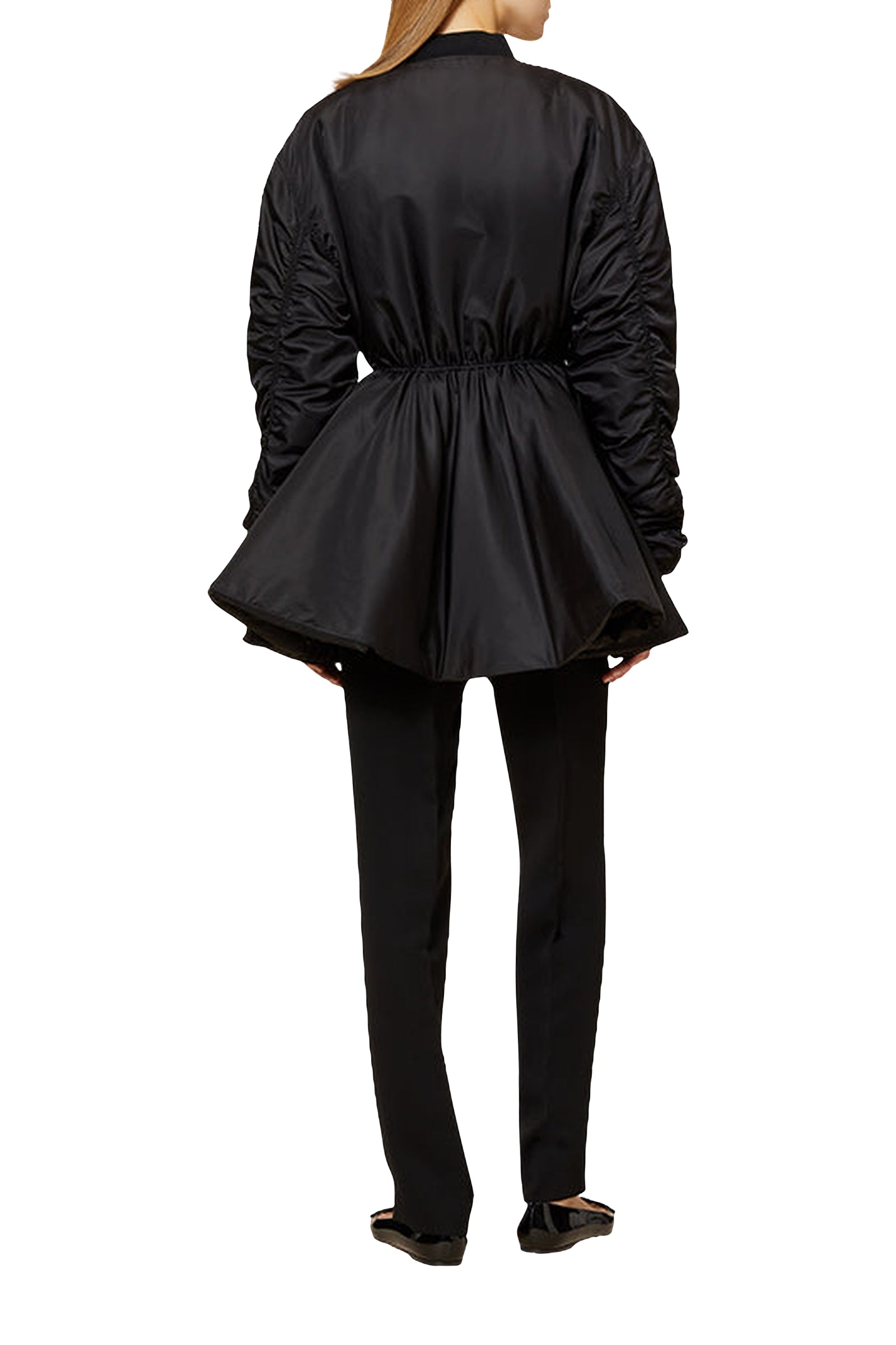 Veste effet robe bomber - Black