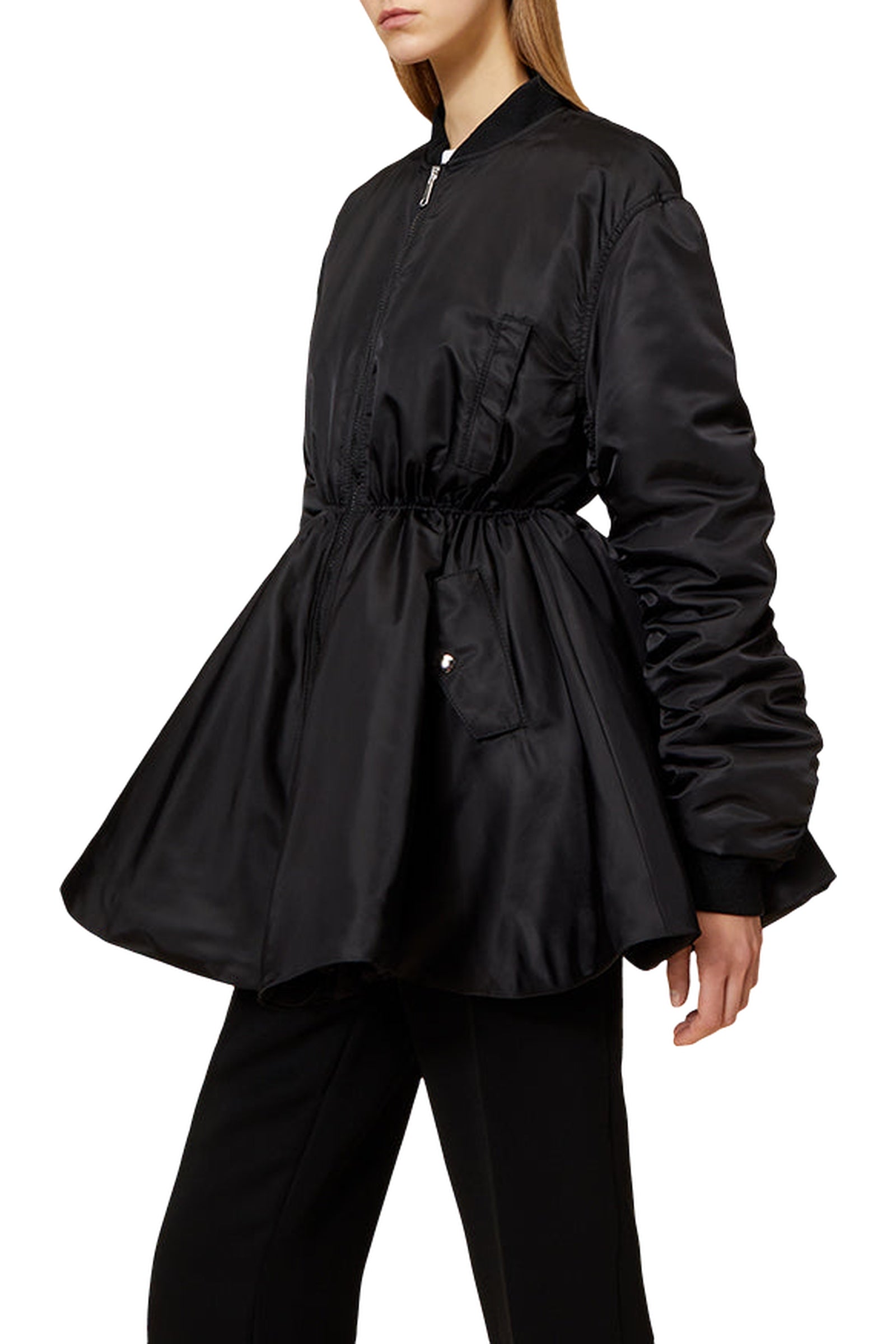 Veste effet robe bomber - Black