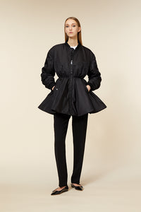 Black / BOMBER DRESS