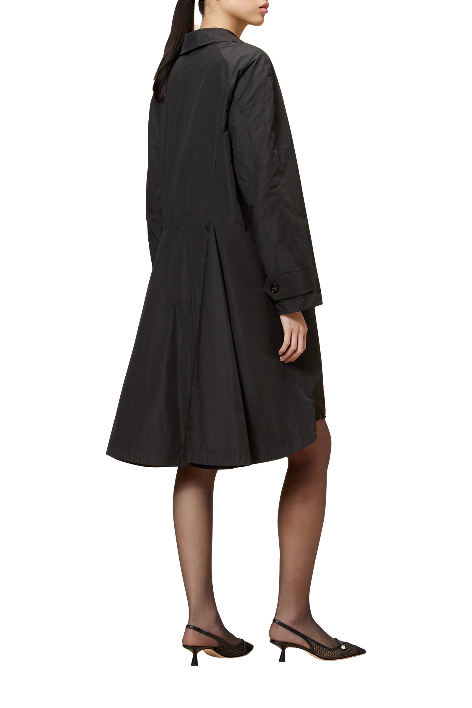 Trenchcoat volanté - Black