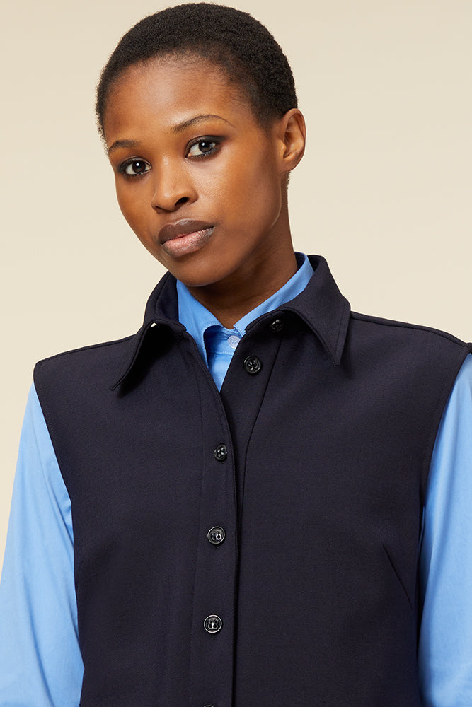Navy / GODET VEST