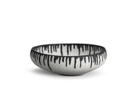 Bol rond Tokasu en porcelaine - Blanc & Indigo