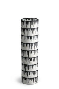 Grand vase Tokasu en porcelaine - Blanc & Indigo