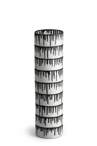 Grand vase Tokasu en porcelaine - Blanc & Indigo