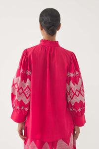 WATERMELON TOLEDE BLOUSE