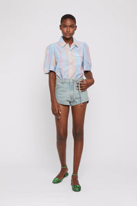 ZNOSTOCK_BLUE SHIRT TOMATO - Blue