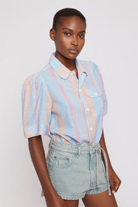ZNOSTOCK_BLUE SHIRT TOMATO - Blue