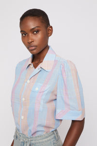 ZNOSTOCK_BLUE SHIRT TOMATO - Blue