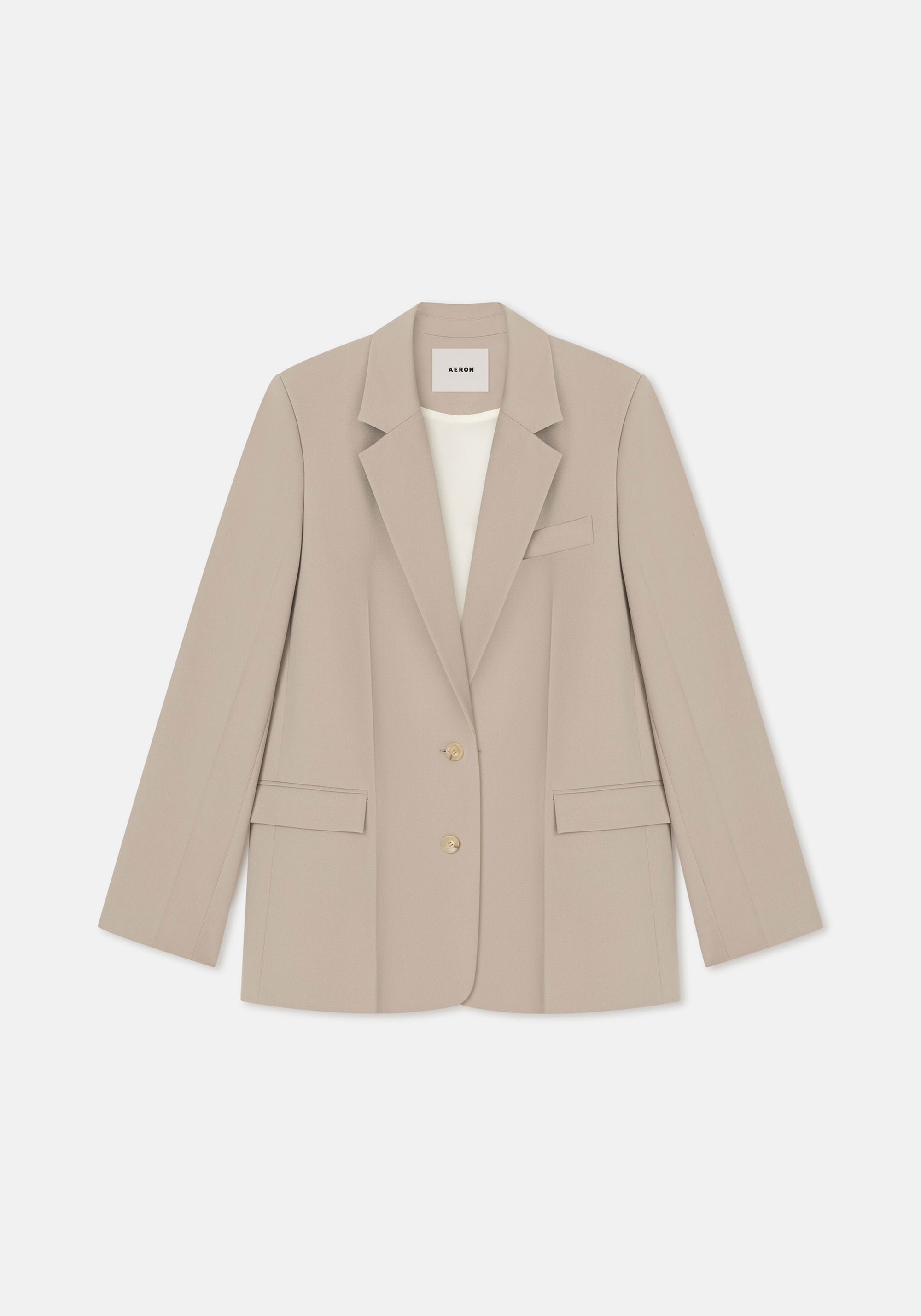 Blazer Tonka à simple boutonnage - Ash