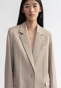 Blazer Tonka à simple boutonnage - Ash