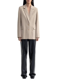 Blazer Tonka à simple boutonnage - Ash