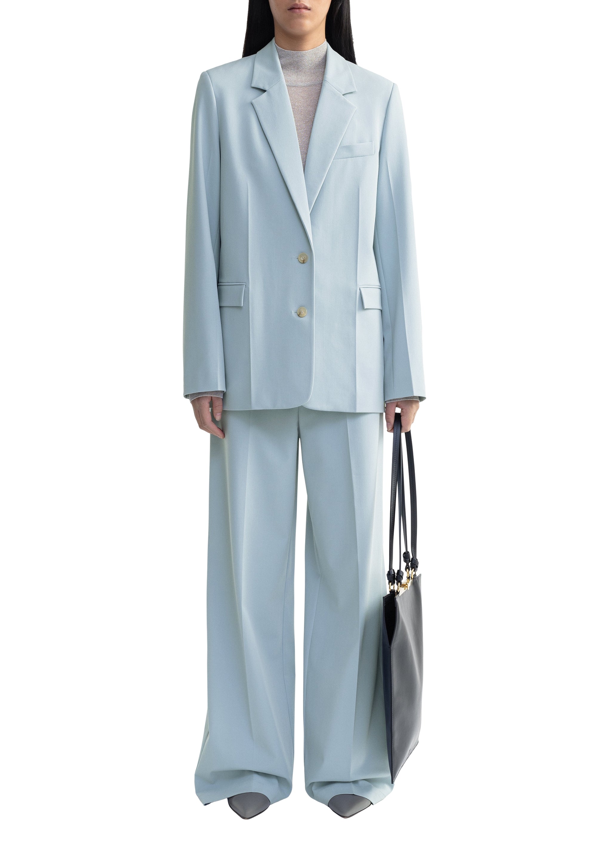 Blazer Tonka à simple boutonnage - Ice Blue